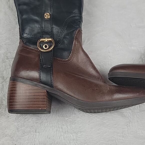 ‎LUCCA LANE MARELLA Two Toned Riding Boots [SIZE 7] - Picture 4 of 8